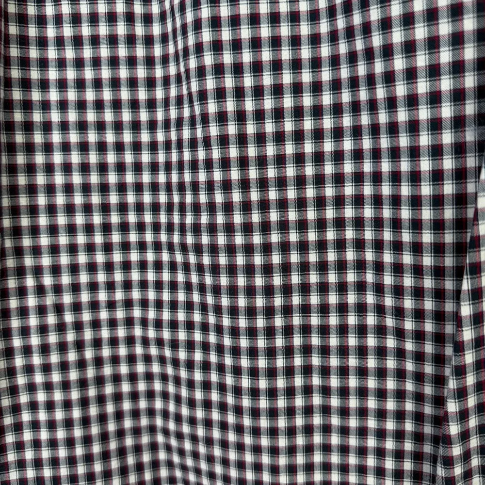 Ralph‎ Lauren Boys Size XL 18-20 Button Down Long Sleeve Shirt Navy Red Plaid